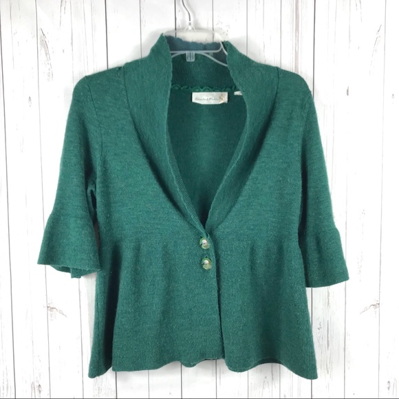Anthropologie Sweaters - Anthropologie Charlie & Robin Green Cardigan